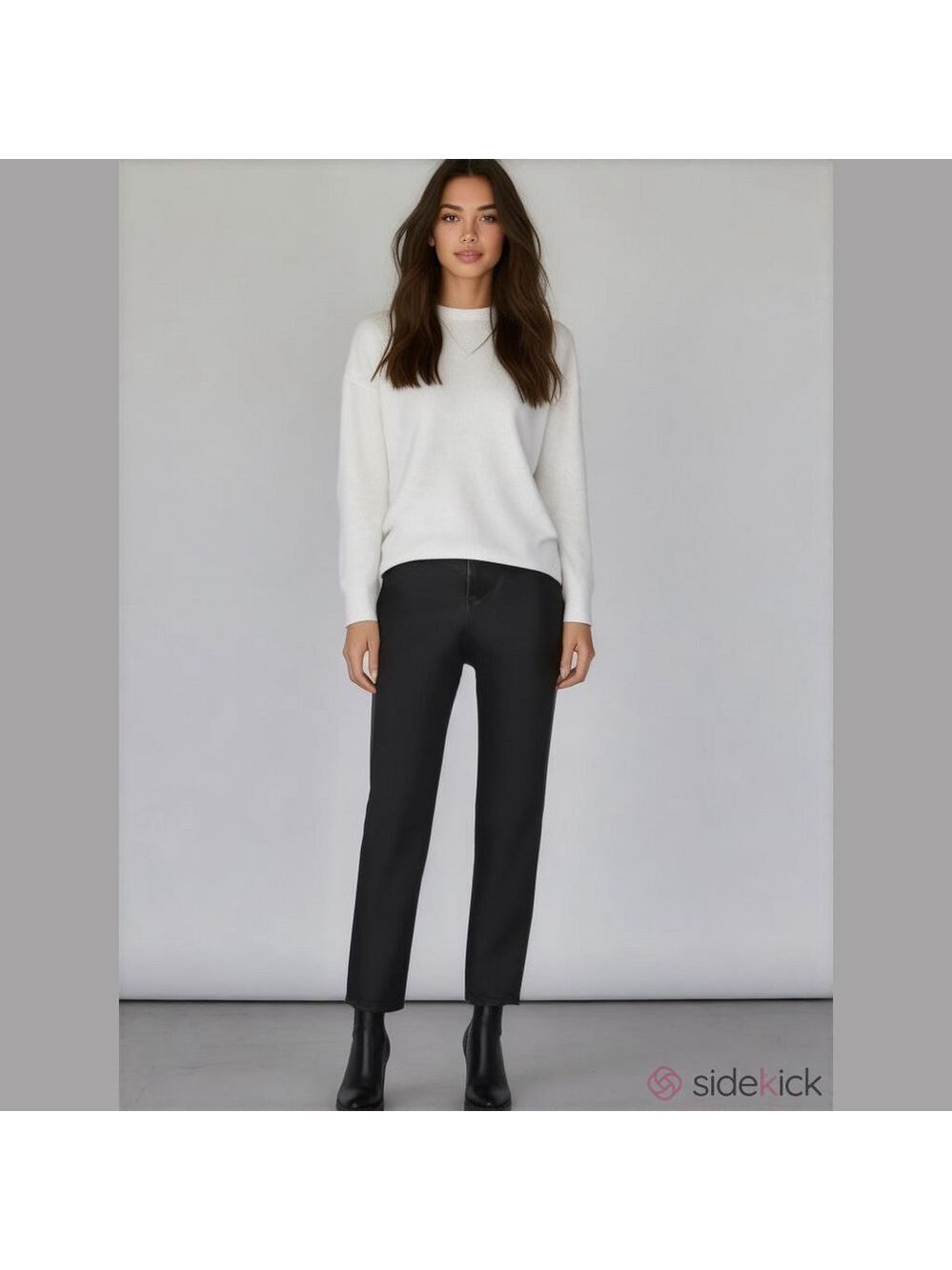 Citizens of humanity black premium vintage Ella mid rise slim jeans size 23
